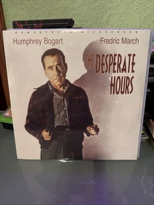 New! 'DESPERATE HOURS' - Humphrey BOGART Gem on WS Digital Laser Disc, Sealed - Picture 1 of 2