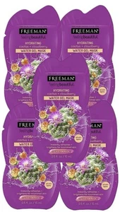 Freeman Water Gel Facial Mask Skin Care Hydrating Cactus Cloudberry LOT OF 5 - Picture 1 of 6