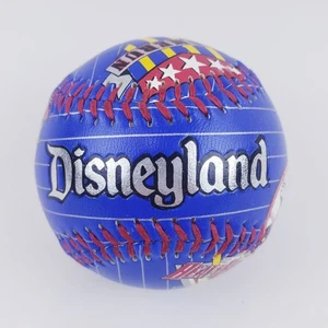 Baseball souvenir Disneyland - Bleu avec coutures rouges et boule étoiles - Photo 1/7