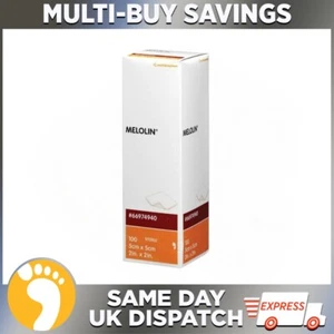 Melolin Cushioned Dressing Pads 5x5cm Low Adherent Absorbent Box 100 / 50 / 10 - Picture 1 of 4