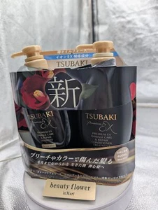 Intensive Damaged Hair Repair Shampoo TSUBAKI Premium Ex + Conditioner Set - Picture 1 of 23
