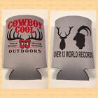 Cowboy Cool Texas Premier Hunting Outfitter Beer Koozie (D6)