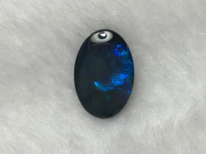 Australian Black Opal from Lightning Ridge, cobber pedy gem jewllry wholesale - Foto 1 di 12