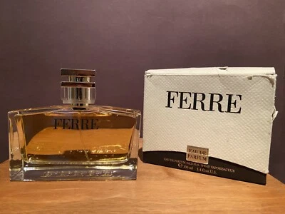 FERRE de GIANFRANCO FERRE 3.4 FL. OZ / 100 ml Eau De Parfum Spray Clásico RARO Foto 1 de 4