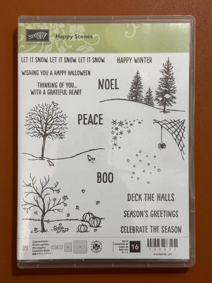 Stampin' Up! Juegos de estampillas adhesivas/fotopolímero *nuevas* Foto 1 de 1