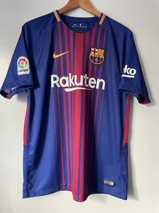 2017-2018 Nike Aeroswift FC Barcelona Lionel Messi Fußball Trikot Größe L EUC LOOK - Bild 1 von 10
