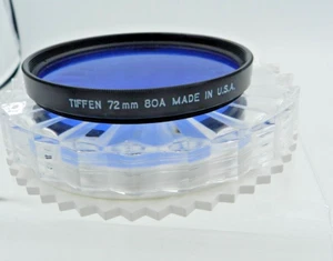 Tiffen 72mm 80A Blue Color Conversion Filter 0620-3 - Picture 1 of 3