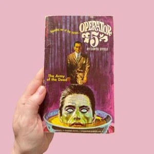 Operator 5 #2: The Army of the Dead by Curtis Steele (1966, pb) Robert Bonfils - Bild 1 von 4