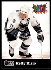 1991-92 Pro Set PUCK Kelly Kisio San Jose Sharks #26 R46