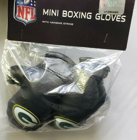 Green Bay Packers NFL Mini Boxing Gloves Rear view Mirror Auto Car Truck A60 Cover