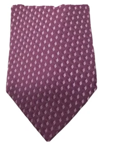 Corbata Michael Kors SHADOWED GEO DIAMOND púrpura seda para hombre precio de venta sugerido por el fabricante 69,50 USD NUEVA CON ETIQUETAS  - Imagen 1 de 6