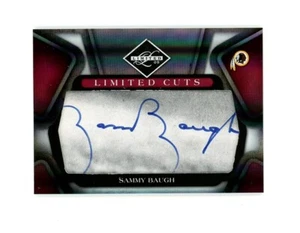 2009 Limited Cuts SP SAMMY BAUGH AUTO /25! Washington Redskins LEGEND SEE - Picture 1 of 1