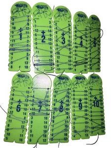 LEARNING WRAP-UPS Beginning ADDITION Set of 10 - Picture 1 of 3