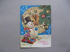 RUSSIA USSR, ill. prestamped PC 1986, christmas new year clock snowman