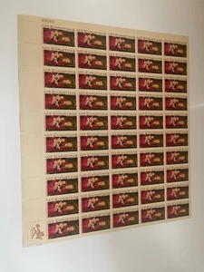 SC# 1321 MNH Sheet of the Christmas, Madonna and Child 5 Cent Stamps - Picture 1 of 1
