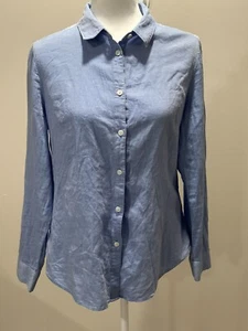 Banana Republic Women’s Long Sleeve Button Down Shirt Size 12 - Picture 1 of 7