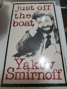Just Off The Boat - VHS - Yakov Smirnoff - 1994 - Stand-up Comedy Untested Preow - Picture 1 of 3