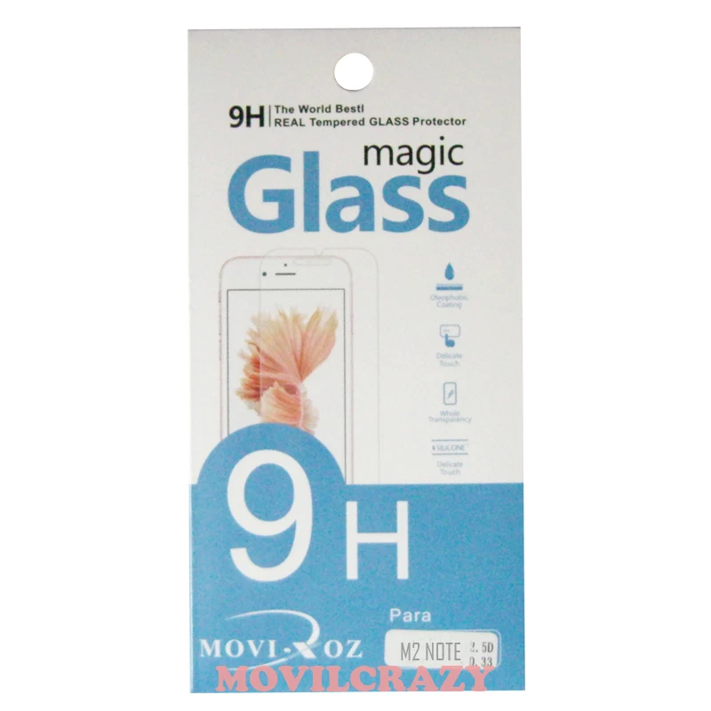 PELLICOLA PROTEZIONE SCHERMO VETRO TEMPERATO PER MEIZU M2 NOTE 0,33MM - Immagine 1 di 1