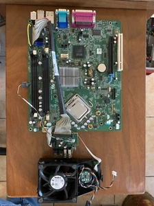 Dell OptiPlex 780 SFF ( Small Form ) Motherboard 3NVJ6 Good Pull. W/CPU/FAN/USB - Picture 1 of 7