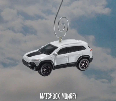 2013 Custom Jeep Cherokee Trailhawk Christmas Ornament Sport w/ Blacked out Rims - Image 1 of 4