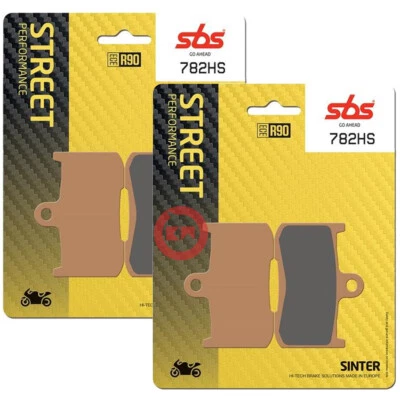 SBS 782HS FRONT BRAKE PAD KIT for Suzuki GSX B KING 1340 2008-2012 - Image 1 of 4