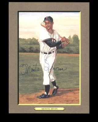 Monte Irvin PSA DNA Coa Signed Perez Steele Great Moments Autograph - Image 1 of 3