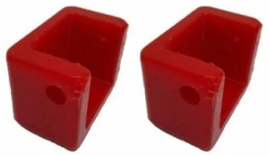 Two Energy Suspension 30.4005R Red Poly Peterbilt Short Bolt On Center Hood Rest - Picture 1 of 1
