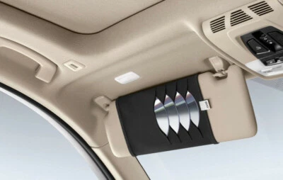 Suporte de CD viseira BMW M3 M4 M5 M6 E39 E60 F30 E90 E46 F10 X5 428i 750i 528i X1 X2 - Imagem 1 de 3