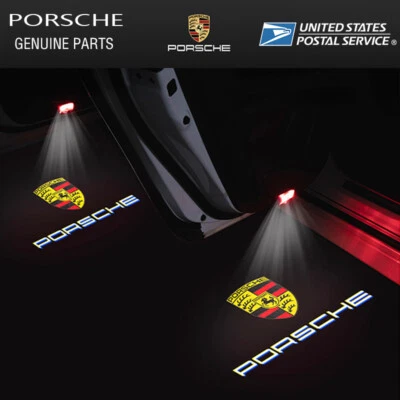 2Pcs LED Laser Projector Lights HD Laser Projector for PORSCHE Cayenne 2018-2024 - Image 1 of 4