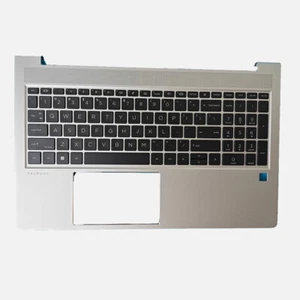New For HP Probook 450 455 G10 Palmrest Case Backlit Keyboard N43874-001 - Picture 1 of 5