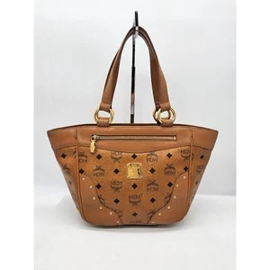 MCM Studded Tote Bag 391MCMXiF - Picture 1 of 14