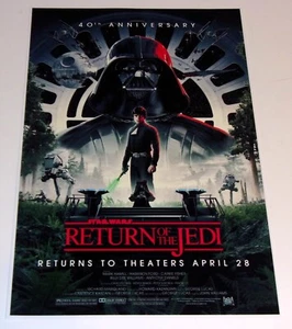 Star Wars VI (40th Anny) Return of the Jedi - Darth Vader Skywalker USA Poster - Picture 1 of 5