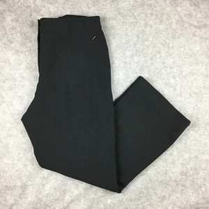 T Tahari Cropped Straight Leg Trousers, Women's 6 (Black) - Picture 1 of 11