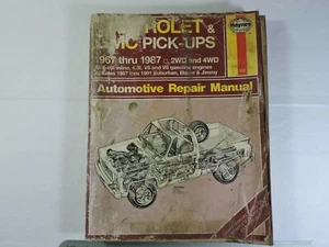 Haynes Repair Manual Chevrolet & GMC Pick-ups 1967-1987 - Bild 1 von 2