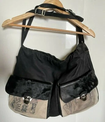 Sac a mains Catherine Parra  noir  - Photo 1/2