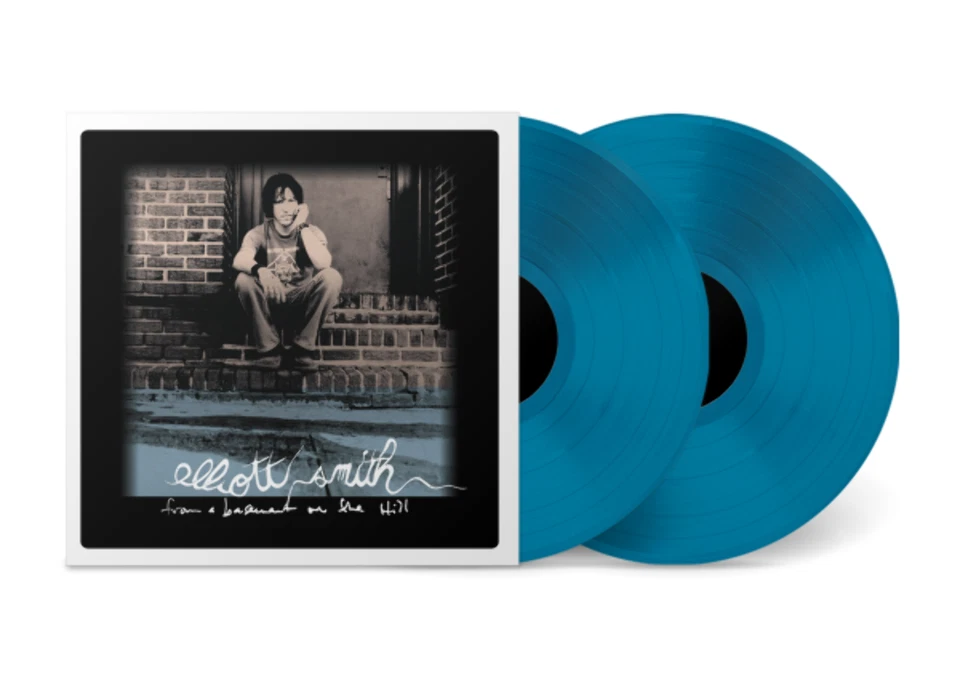 Elliott Smith - From A Basement On The Hill [Twilight Blue Vinyl] - Image 1 of 1
