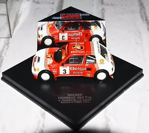 Vitesse Skid SKC020 1/43 Peugeot 205 T16 Belga Rallye Ypres 1985 Darniche RARE - Foto 1 di 4
