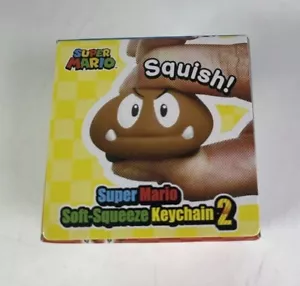 Super Mario 3D World Soft Squeeze Keychain 2 Super Mystery Box - Picture 1 of 2