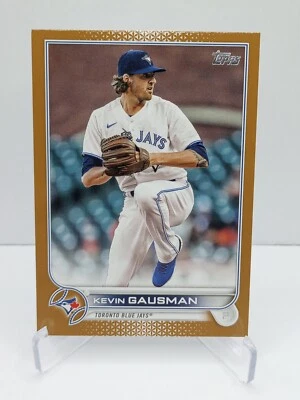 2022 Series 2 Base Gold #369 Kevin Gausman /2022 - Toronto Blue Jays - Image 1 of 2