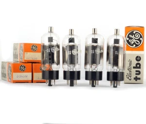 QUAD 6CD6GA/6CD6G GE NOS Röhre Lampe Valvula Valvola Valve 진공관 真空管 电子管 - Bild 1 von 3