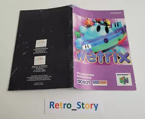 Nintendo 64 N64 - Wetrix - Notice / Instruction Manual - EUU - Picture 1 of 1