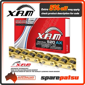 Cadenas XAM X-RING 520AX X 104 Yamaha XT600, XT600Z TENERE, SRX600, SR250, IT175 - Imagen 1 de 2