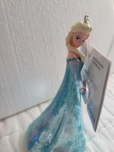 Disney Frozen Christmas ornament glitter resin Elsa and Anna Hallmark - Picture 1 of 3