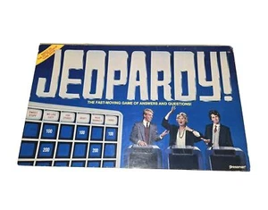 Vintage Jeopardy Board Game 1986 Original Edition By Pressman Brand Trivia  - Picture 1 of 7