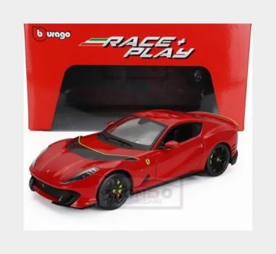 1:18 BURAGO Ferrari 812 Competizione 2021 Rosso Corsa Red BU16019 - Immagine 1 di 3