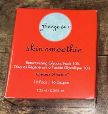 1 x замораживания 24/7 кожи смузи ретекстуринг гликолевые подушечки, 16 подушечки новый - Изображение 1 из 4