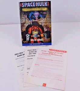 Space Hulk Vengeance of the Blood Angels English Manual & Installation Guide - Picture 1 of 5