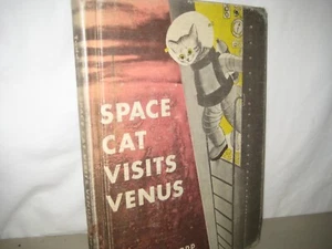 Space Cat Visits Venus/ Ruthven Todd/Paul Galdone/ hardback/ 1955/ vintage - Picture 1 of 2