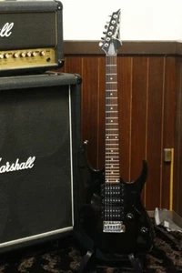 1999 made Ibanez RG170R Black Rosewood fret board HSH RG Series Made in korea - Picture 1 of 20