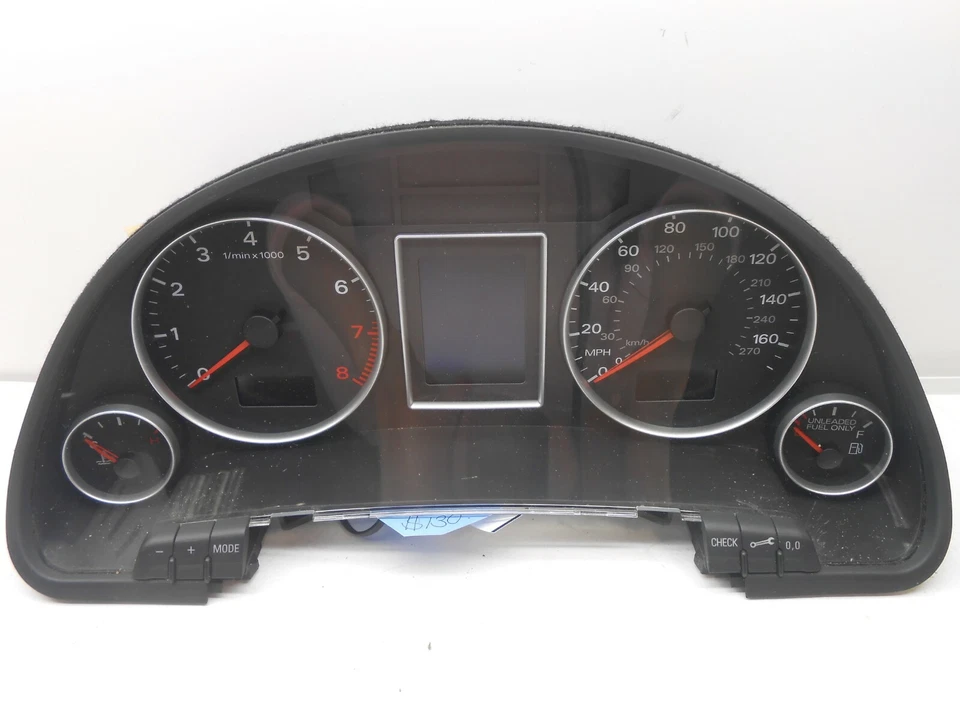 2007 AUDI A4 СПИДОМЕТР КЛАСТЕР БЕЗ НАВИГАЦИИ 8E0920951G IC 51119 SE0056 - Изображение 1 из 4